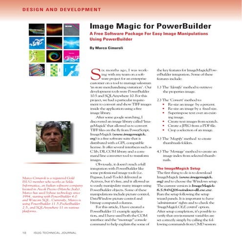 Image Magic for PowerBuilder