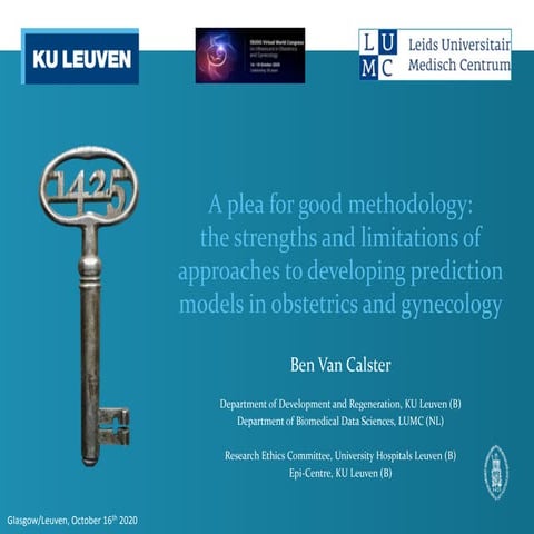 A plea for good methodology when developing clinical prediction models