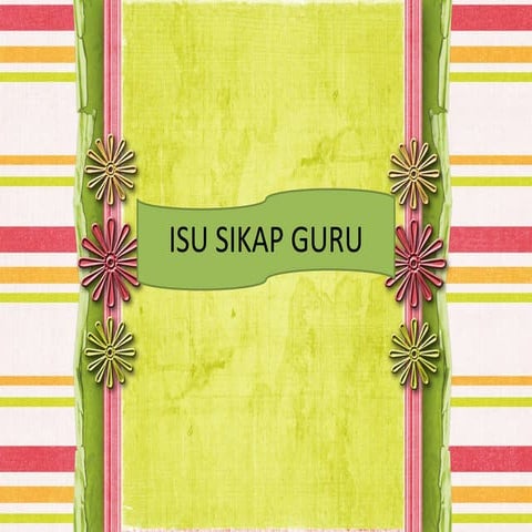 Sikap Guru 1
