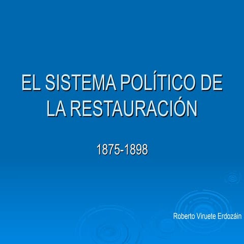 La vida política y la alternancia en el | PPTX