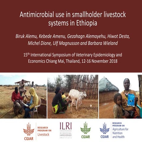 Antimicrobial use in smallholder livestock systems in Ethiopia