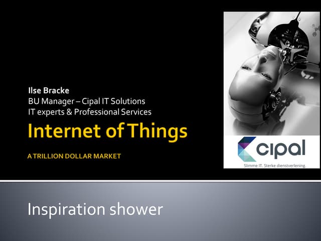 Executive Summit for ISV & Application builders - Internet of Things
