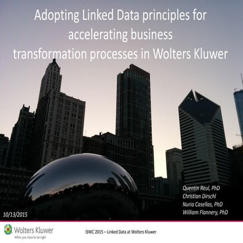 Adopting linked data principles for accelerating business transformation proc...