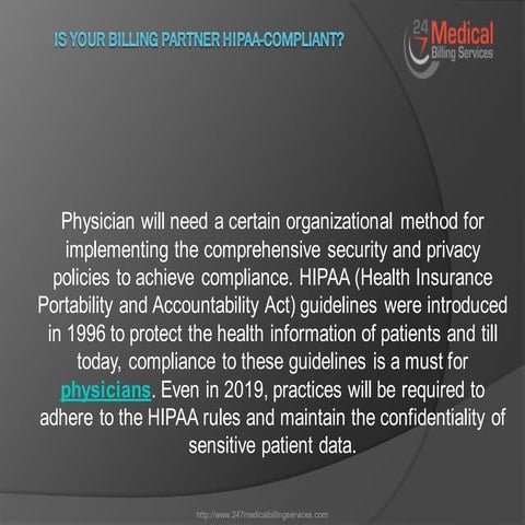 Is your billing partner hipaa compliant