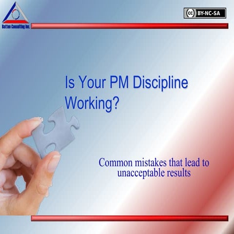Is Your Pm Working?