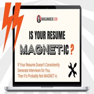 Is your resume magnetic? Rahila Narejo