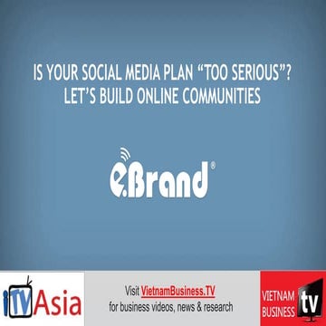 Is your social media plan too serious?