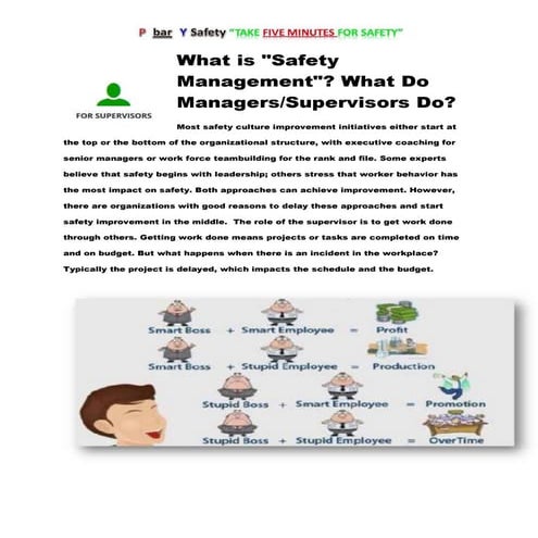 Is your supervisor trained to be a supervisor