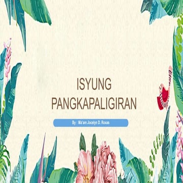 ISYUNG-PANGKAPALIGIRAN.pptx