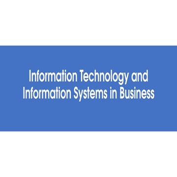 Information Technology-and-IS-in-Business