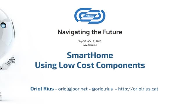LVIV IT Arena - SmartHome using low cost components
