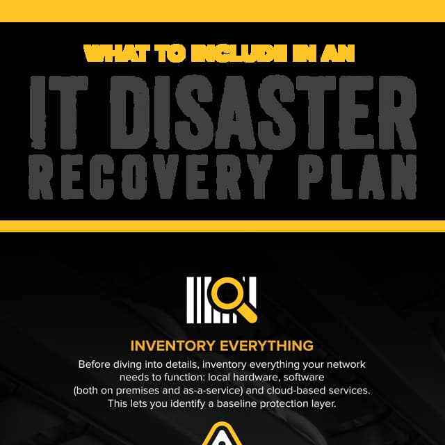 IT Disaster Recovery Plan