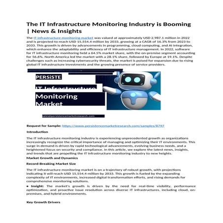 The IT Infrastructure Monitoring Industry is Booming | News & Insights