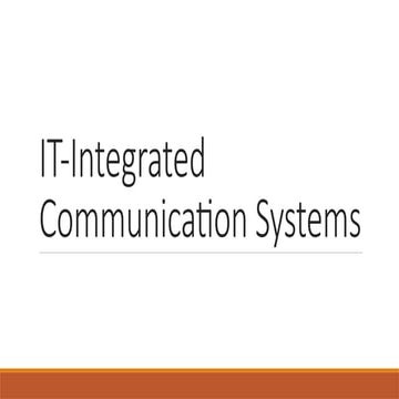 IT-Integrated Communication Systems.pptx