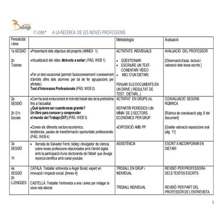 IT-JOBS. A la recerca de les noves professions