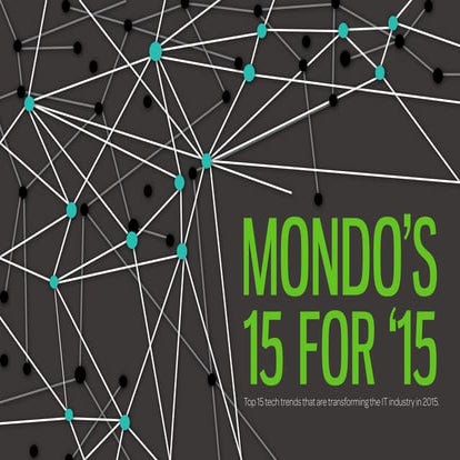 Mondo's 15 for '15