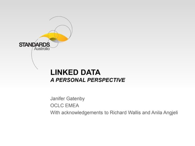 It19 20140721 linked data personal perspective