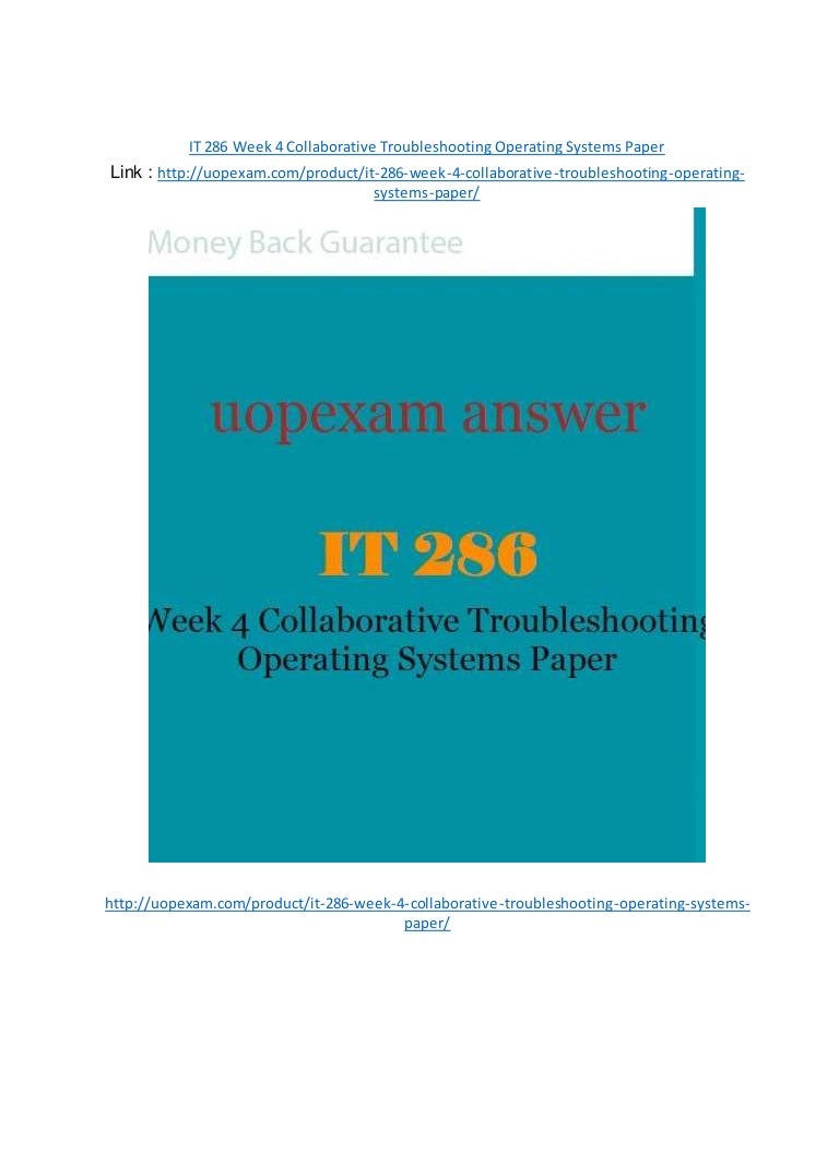 Paper for operating systems