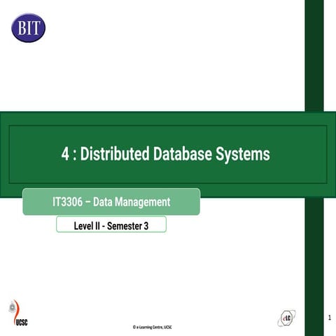 DDMS DBMS Distributed DB Systems.pdf DMS | PPT