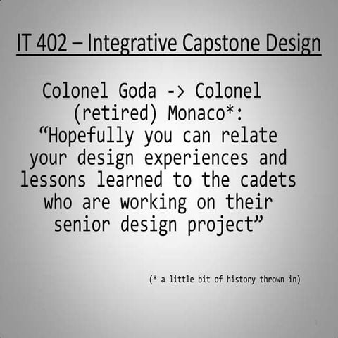 Final Draft of IT 402 Presentation