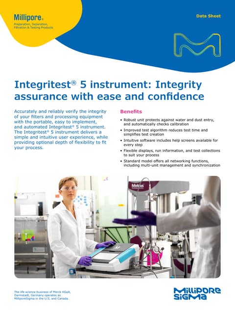 66 membrane filter integrity test | PPTX