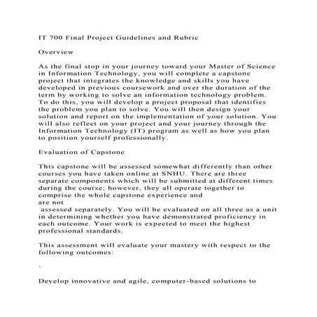 IT 700 Final Project Guidelines and RubricOverviewAs the fin.docx