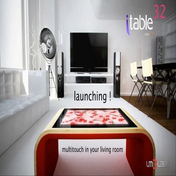 I table 32 interactive furniture series