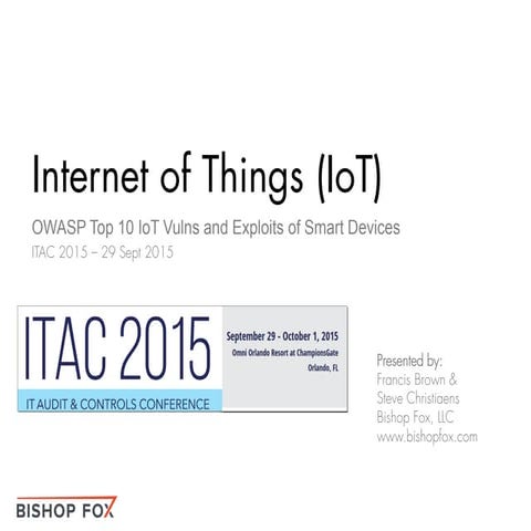 ITAC 2015 - Hacking Smart Devices - 29 Sept 2015.pdf