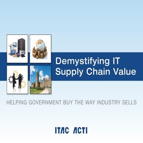 Itac itc supply chain council   introductory meeting june 11 2013 with ssc f ...