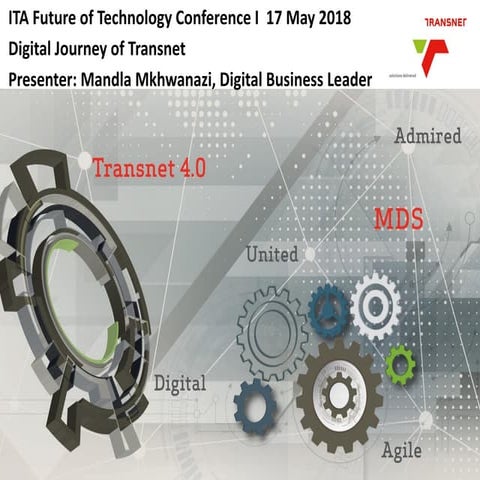 Ita conference digital journey of transnet presentation17 may2018
