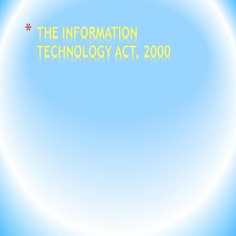 It act 2000