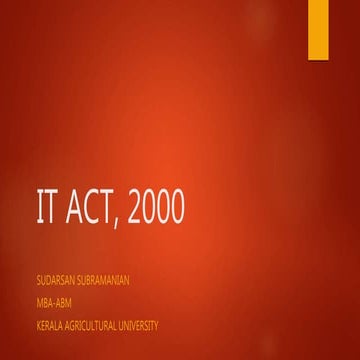 IT ACT 2000