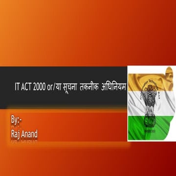 I.T ACT 2000 