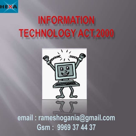 Indian IT ACT offences