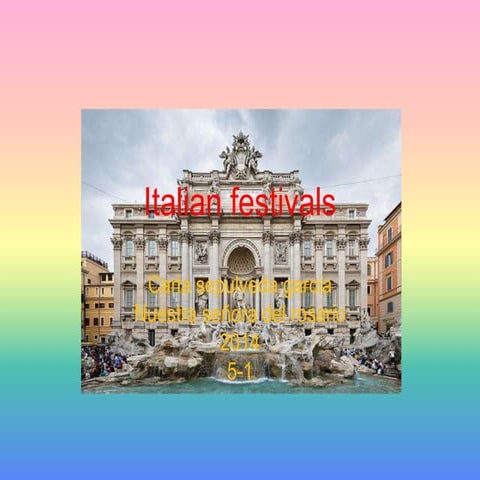 festivales de italia