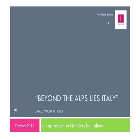 Strategy for tourism promotion in Italy