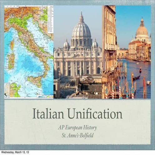 Italian unification 1213