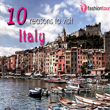 Must visit places in Italy | PDF