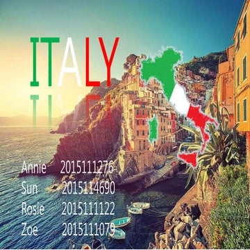Some of the most famous monuments in italy | PPSX