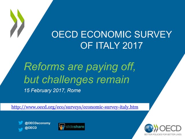 Italy 2017 OECD Economic Survey Ref...