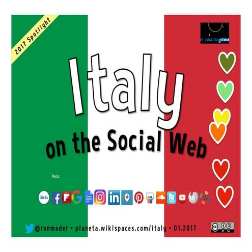 Italy on the Social Web