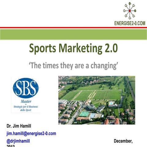 Sports Marketing 2.0 Treviso 2013