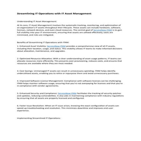 Streamlining IT Operations with IT Asset Management .pdf