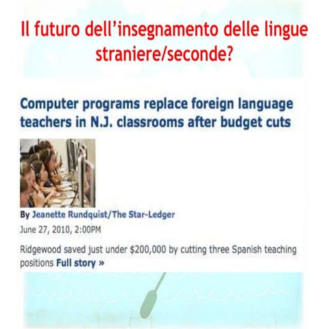Evolving pedagogies for Teaching Italian