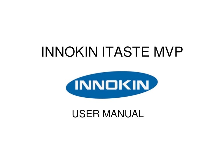 itaste mvp manual