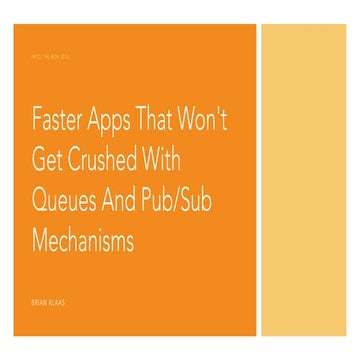ITB 2023 - Faster Apps That Won’t Get Crushed - Brian Klaas.pdf