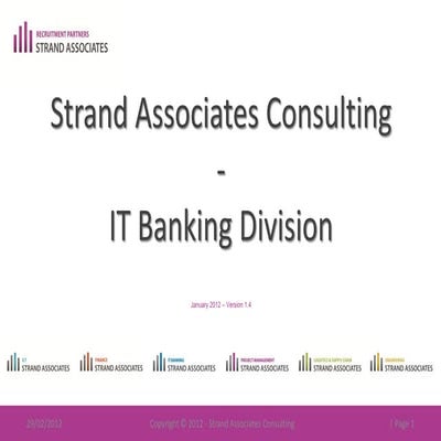 IT Banking (Paymen &amp; Cards) 2012