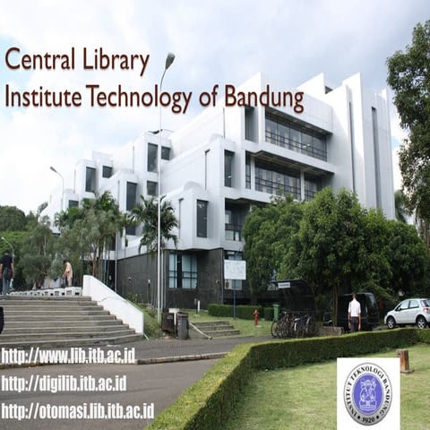 Itb central library user education for international students