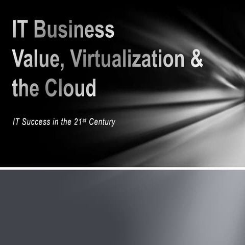 IT Business Value