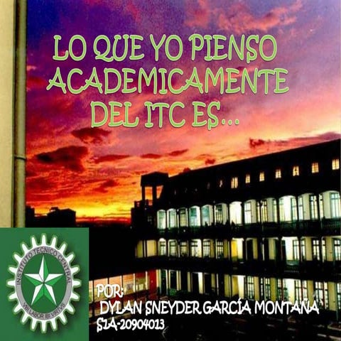 Itc AcadéMico Dylan